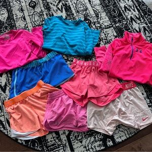 Colorful Athletic Apparel Set